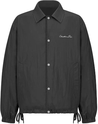 DIOR SS24 黑色刺绣字母短夹克带领和纽扣 493C409B6224-C988 Buy DIOR SS24 黑色刺绣字母短夹克带领和纽扣 493C409B6224-C988