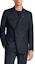 Shop DIOR SS24 Blazer Biru Pria Distressed Badge Double-Breasted. 113C282A6053-C580