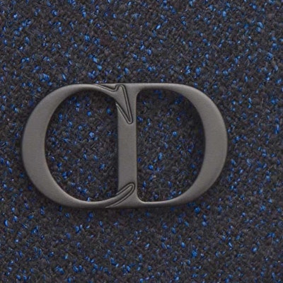 DIOR SS24 Blazer Biru Pria Distressed Badge Double-Breasted. 113C282A6053-C580 Cheap DIOR SS24 Blazer Biru Pria Distressed Badge Double-Breasted. 113C282A6053-C580