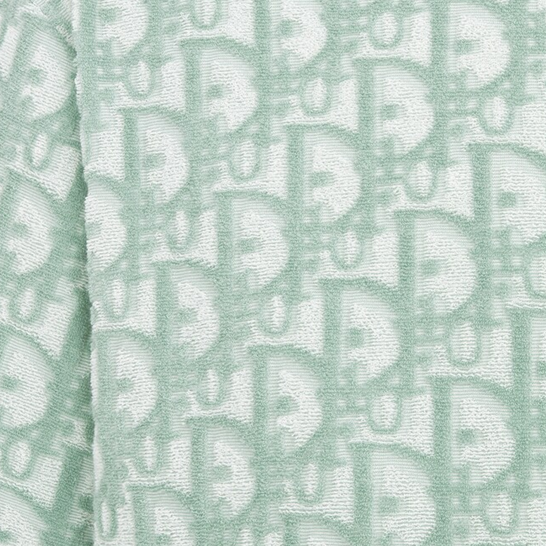 Cheap 디올 SS24 그린 로고 프린트 크루넥 루즈핏 티셔츠 483J646A0906-C186