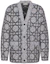 Buy DIOR SS24 Gris Cannage Cárdigan de Punto con Cuello en V y Manga Larga. 483M232AT804-C889