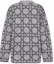 Lookbook DIOR SS24 Gris Cannage Cárdigan de Punto con Cuello en V y Manga Larga. 483M232AT804-C889