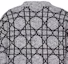 Sizing DIOR SS24 Gris Cannage Cárdigan de Punto con Cuello en V y Manga Larga. 483M232AT804-C889
