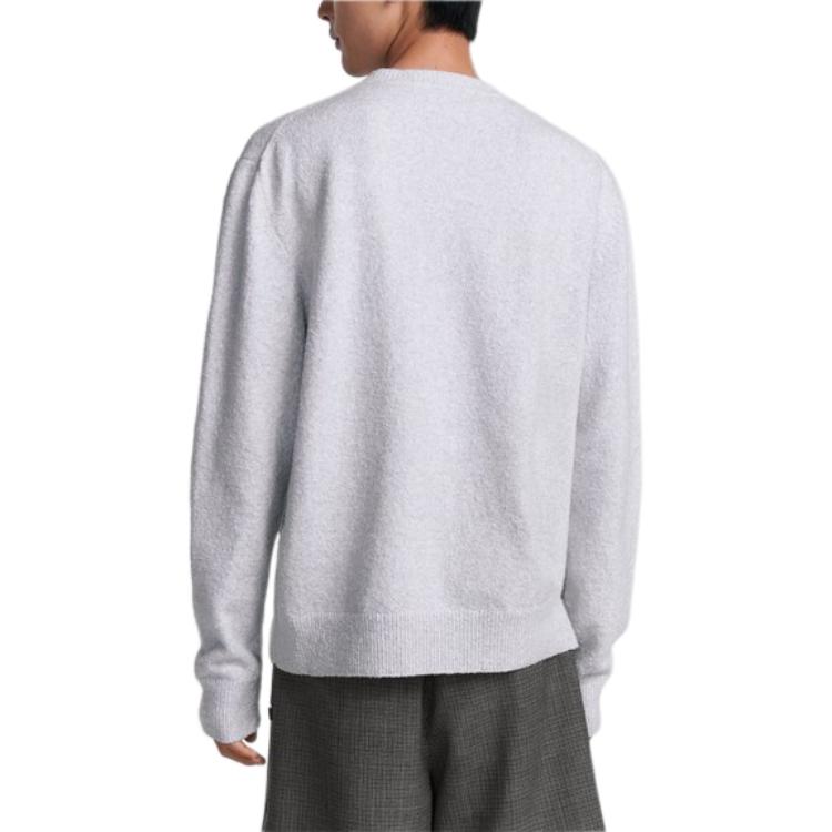 Purchase DIOR SS24 Kelabu Sweater Rajut Cetak Huruf Crewneck. 493M649AT864-C889