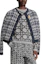 Purchase Cárdigan Gris Tejido DIOR SS24 de Hombre con Botones y Estampado Pied de Poule. 483M231AT805-C580