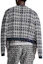 Details for Cárdigan Gris Tejido DIOR SS24 de Hombre con Botones y Estampado Pied de Poule. 483M231AT805-C580