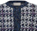 Cheap Cárdigan Gris Tejido DIOR SS24 de Hombre con Botones y Estampado Pied de Poule. 483M231AT805-C580