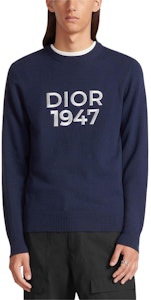 DIOR SS24 字母標誌印花圓領長袖針織毛衣 413M653AT759-C580 Shop DIOR SS24 字母標誌印花圓領長袖針織毛衣 413M653AT759-C580