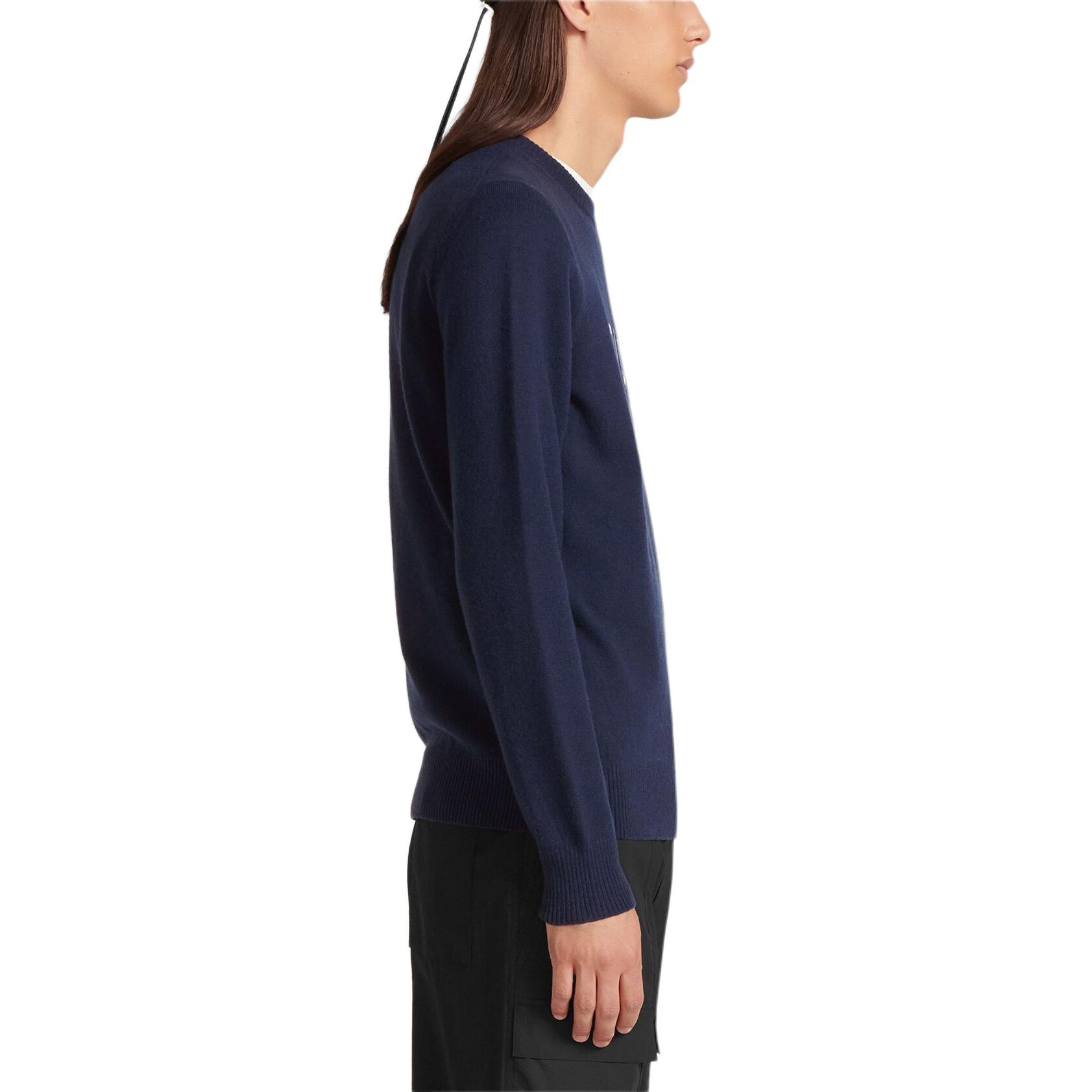 Details for DIOR SS24 Sweater Knit Lengan Panjang Logo Letter Crewneck. 413M653AT759-C580