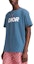 Shop DIOR SS24 Camiseta Azul de Logo Estampado Cuello Redondo Ajuste Holgado. 483J696D0847-C580
