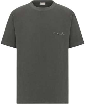 DIOR SS24 Logo Cetak Baju Kelabu Oversize Crewneck Kasual Lelaki. 493J696B0817-C889 Buy DIOR SS24 Logo Cetak Baju Kelabu Oversize Crewneck Kasual Lelaki. 493J696B0817-C889