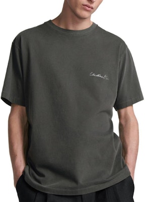 DIOR SS24 Logo Cetak Baju Kelabu Oversize Crewneck Kasual Lelaki. 493J696B0817-C889 Shop DIOR SS24 Logo Cetak Baju Kelabu Oversize Crewneck Kasual Lelaki. 493J696B0817-C889