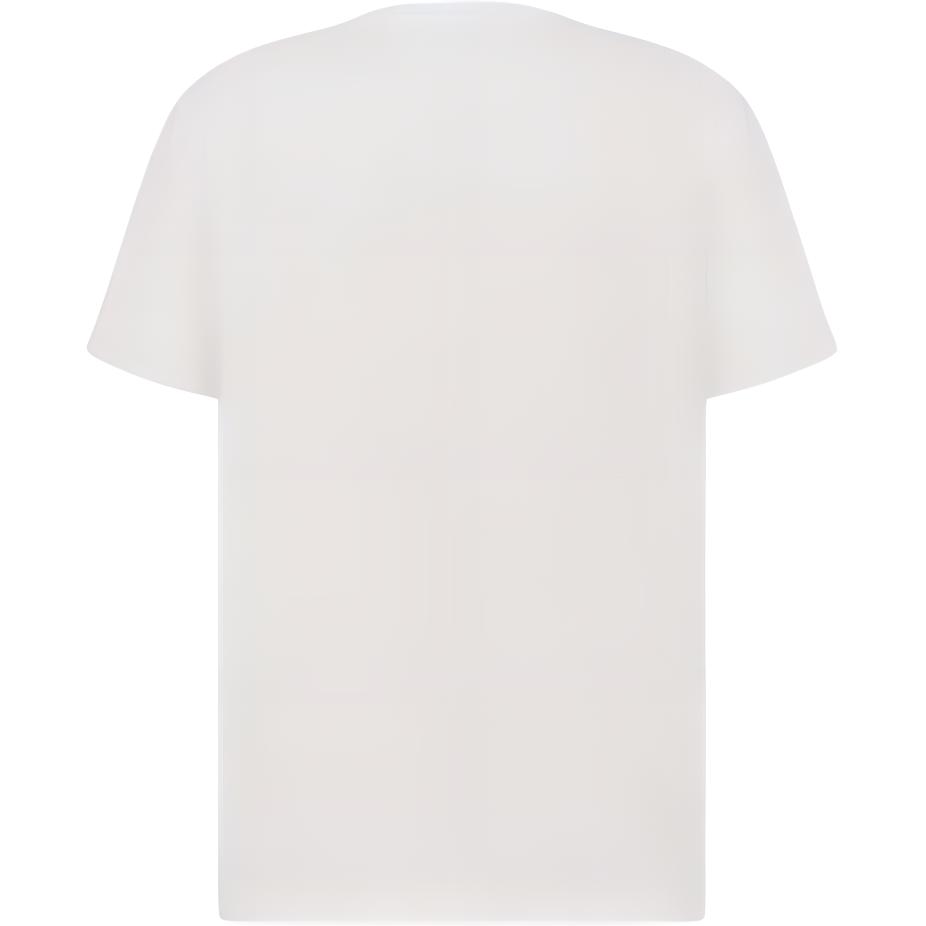 Lookbook DIOR SS24 Camiseta Blanca Logo Impreso Fit Suelto Cuello Redondo 483J696C0847-C084