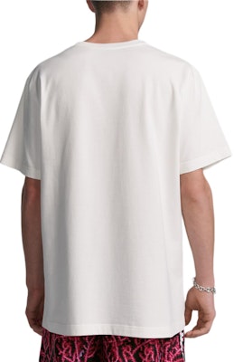 DIOR SS24 Camiseta Blanca Logo Impreso Fit Suelto Cuello Redondo 483J696C0847-C084 Purchase DIOR SS24 Camiseta Blanca Logo Impreso Fit Suelto Cuello Redondo 483J696C0847-C084