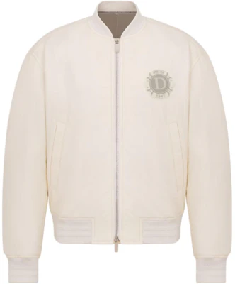 迪奥 SS24 米白色带标志印花拉链夹克 143C432G6107-C181 Buy 迪奥 SS24 米白色带标志印花拉链夹克 143C432G6107-C181