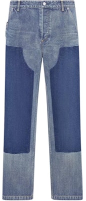 디올 SS24 패치워크 루즈핏 미드라이즈 데님 카고 팬츠 블루 남성. 493D183AY552-C588 Buy 디올 SS24 패치워크 루즈핏 미드라이즈 데님 카고 팬츠 블루 남성. 493D183AY552-C588