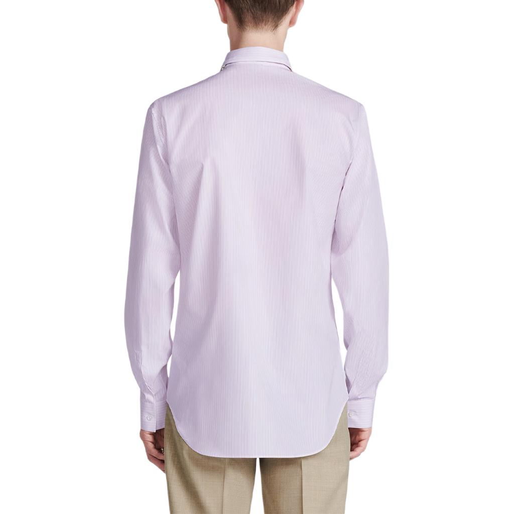 Purchase DIOR 男士SS24粉色刺绣标志长袖衬衫. 483C574A5982-C079