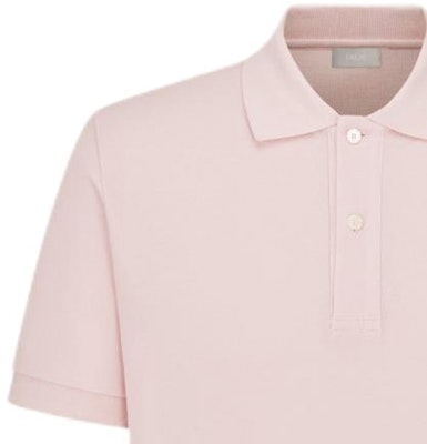 DIOR SS24 Pink Embroidered Logo Short Sleeve Polo Shirt for Men. 013J800C0373-C485 Purchase DIOR SS24 Pink Embroidered Logo Short Sleeve Polo Shirt for Men. 013J800C0373-C485