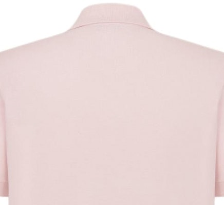DIOR SS24 Pink Embroidered Logo Short Sleeve Polo Shirt for Men. 013J800C0373-C485 Sizing DIOR SS24 Pink Embroidered Logo Short Sleeve Polo Shirt for Men. 013J800C0373-C485