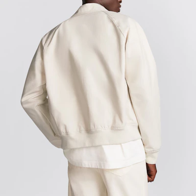 Dior SS24 White Logo Heart Embroidered Wide Collar Zip Jacket 493D486A384X-C083 Purchase Dior SS24 White Logo Heart Embroidered Wide Collar Zip Jacket 493D486A384X-C083