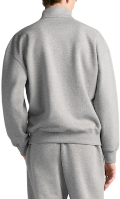 DIOR SS25 刺绣半拉链灰色卫衣 - 春季时尚穿搭。 513J635A0531-C878 Purchase DIOR SS25 刺绣半拉链灰色卫衣 - 春季时尚穿搭。 513J635A0531-C878