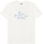 Order DIOR SS25 Logo Embroidered Crewneck White T-Shirt 583J696A0849-C085