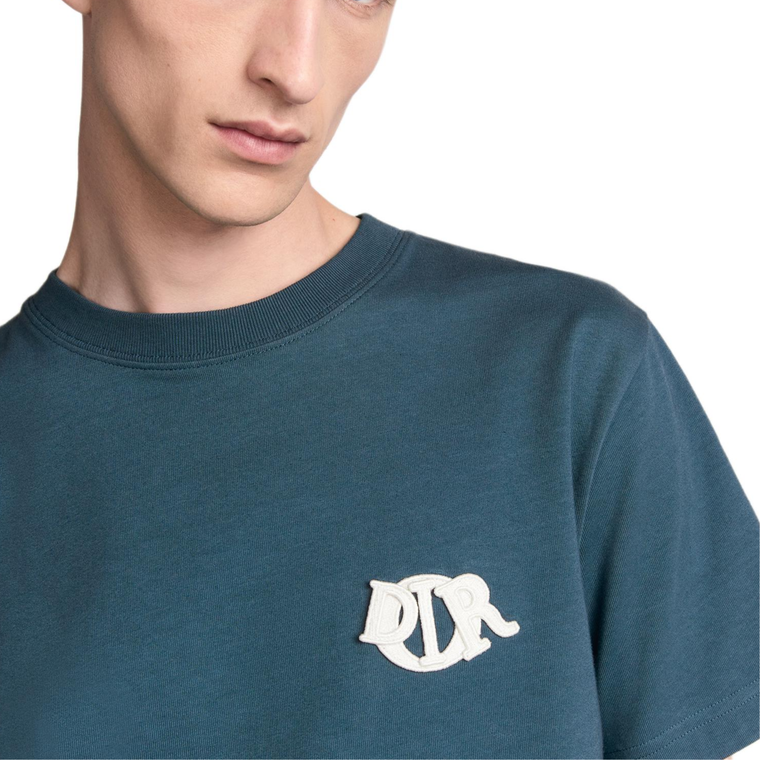 DIOR SS25  Loose Fit Blue T-Shirt - Spring Ready-to-Wear Collection. 513J696D0554-C580 圖 7