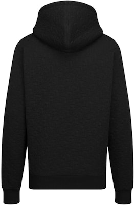 DIOR SS25 Quilted Print Drawstring Hoodie Black - Spring Collection. 513J626A0978-C900 Lookbook DIOR SS25 Quilted Print Drawstring Hoodie Black - Spring Collection. 513J626A0978-C900