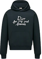 Dior SS25 Navy Blue Logo Hoodie - Dior and Hylton Nel Summer Collection 583J624B0531-C580 Dior SS25 Navy Blue Logo Hoodie - Dior and Hylton Nel Summer Collection 583J624B0531-C580