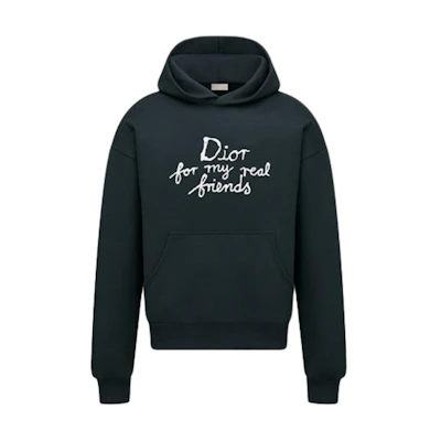 Dior SS25 Navy Blue Logo Hoodie - Dior and Hylton Nel Summer Collection 583J624B0531-C580