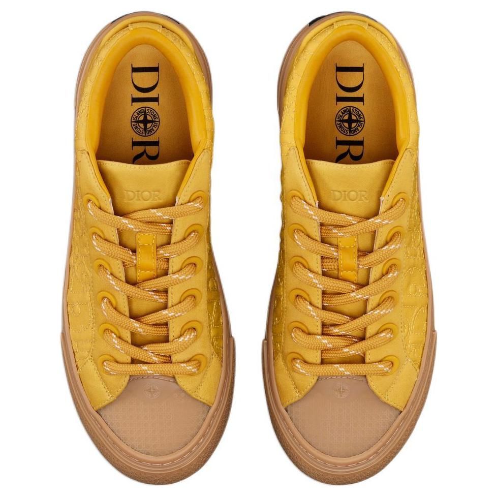 Dior Stone Island B33 Sneaker 'Yellow' 圖 4