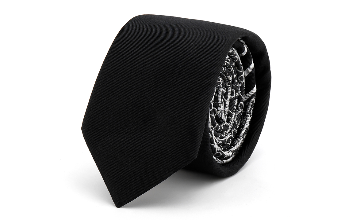 DIOR Striped and Oblique Printed Silk Tie. 11C1047A0443-C980 圖 3