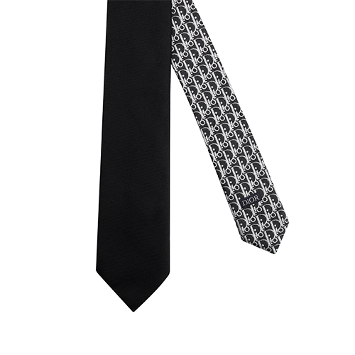 DIOR Striped and Oblique Printed Silk Tie. 11C1047A0443-C980 圖 4