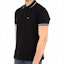 Details for DIOR Striped Bee Embroidered Black Polo Shirt 733J805B0373-980