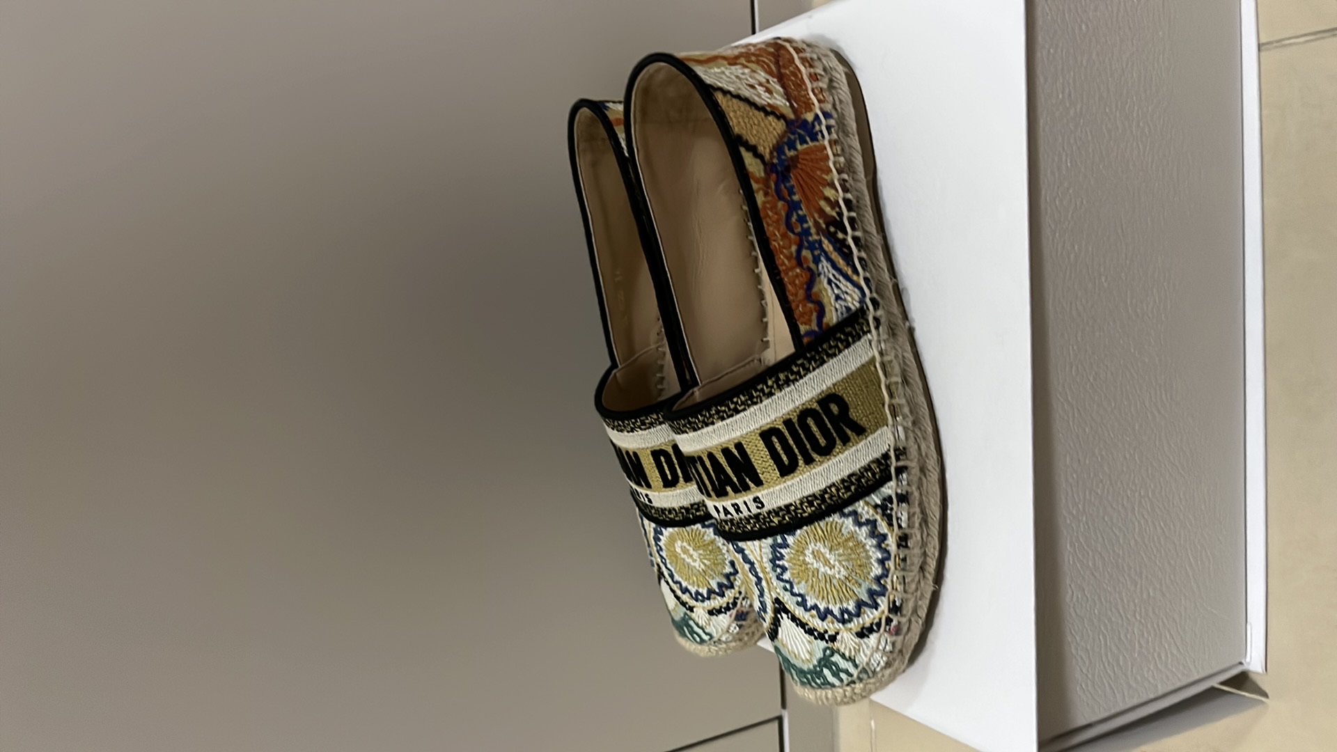 Dior Sunflower Fisherman Shoes 'Sunflower'