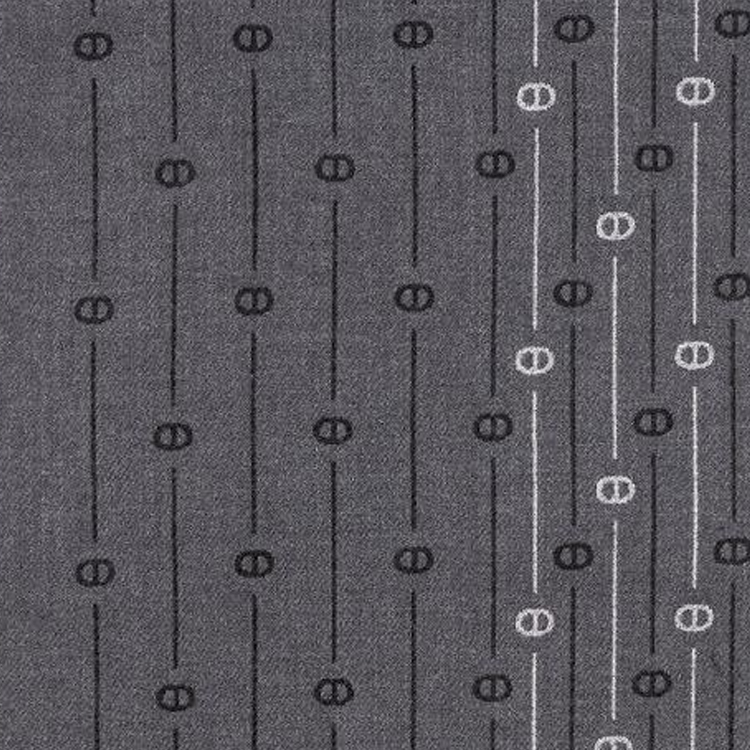 Shop 디올 태슬 프린지 램스울 니트 머플러 남성 - 차콜 그레이. 51E0002A1006_C888