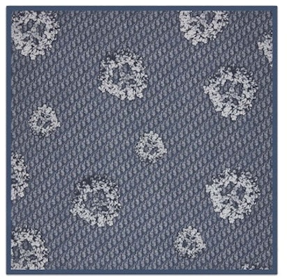 Dior TEARS Dior Oblique Bandana Navy Blue/Light Gray Buy Dior TEARS Dior Oblique Bandana Navy Blue/Light Gray