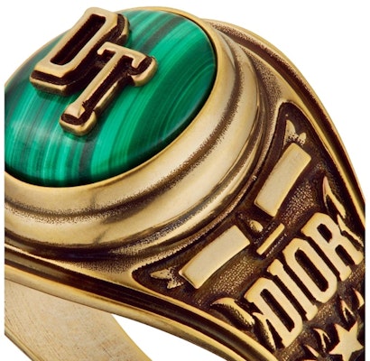 Dior TEARS Cincin Emas/Malachit Lookbook Dior TEARS Cincin Emas/Malachit