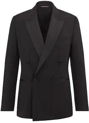 DIOR Tears SS23 Blazer Hitam Double-Breasted Jaket 393C232A5716-C989 Order DIOR Tears SS23 Blazer Hitam Double-Breasted Jaket 393C232A5716-C989