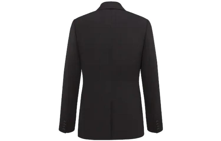 Lookbook DIOR Tears SS23 Blazer Hitam Double-Breasted Jaket 393C232A5716-C989