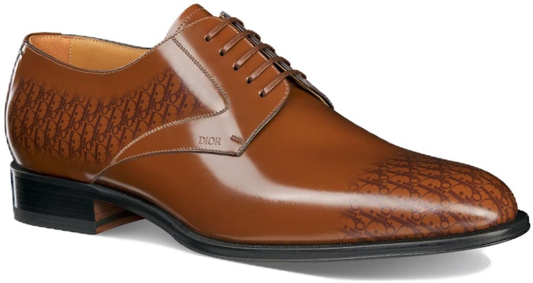 Dior Timeless 'Brown Leather Dress Shoes' 3DE305ZTJ_H714 Shop Dior Timeless 'Brown Leather Dress Shoes' 3DE305ZTJ_H714
