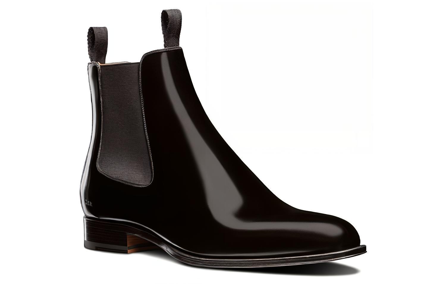 Lookbook Dior Timeless Chelsea Boot 'Kulit Anak Sapi Hitam' 3BO286YON_H969