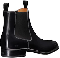 Shop Dior Timeless Chelsea Boot 'Gradient Oblique Print - Black' 3BO286ZTJ_H900