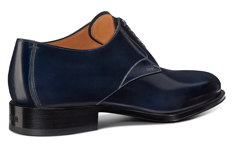 Lookbook 迪奥永恒德比鞋‘海军蓝’ 3DE305YON_H569