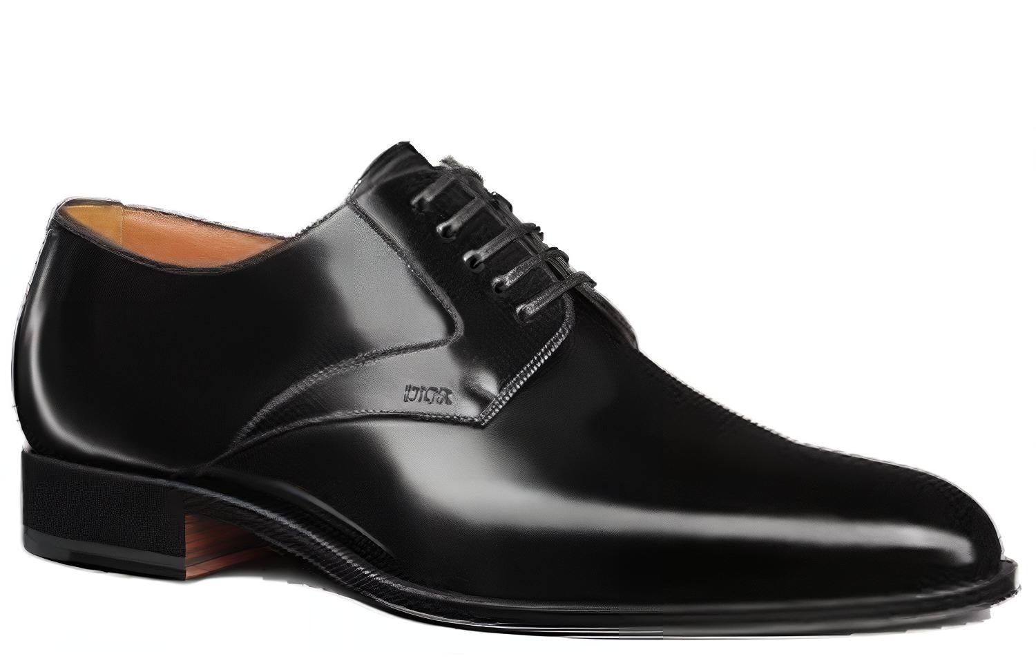 Lookbook Dior Timeless Derby 'Kulit Anak Lembu Hitam Berkilat' 3DE305ZHX_H968