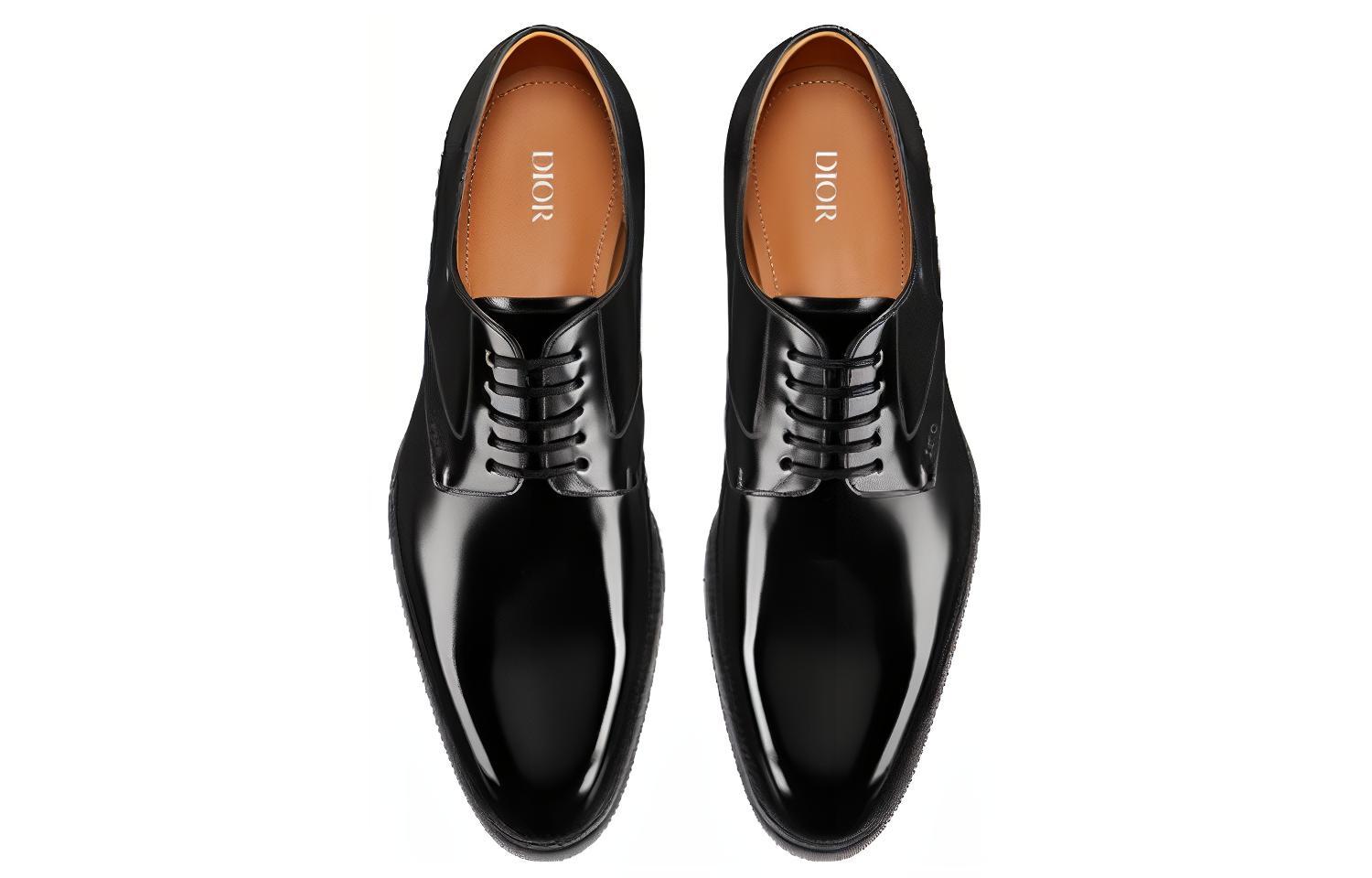 Purchase Dior Timeless Derby 'Kulit Anak Lembu Hitam Berkilat' 3DE305ZHX_H968