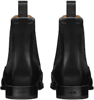 Shop Dior Sepatu Boots Chelsea Kulit Hitam 'Black Comfort' 3BO343ZGK_H900