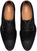 DIOR迪奧 Dior Timeless 皮革 漸變Oblique印花 德比鞋 黑色 Shop DIOR迪奧 Dior Timeless 皮革 漸變Oblique印花 德比鞋 黑色