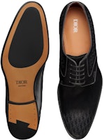 DIOR迪奧 Dior Timeless 皮革 漸變Oblique印花 德比鞋 黑色 Purchase DIOR迪奧 Dior Timeless 皮革 漸變Oblique印花 德比鞋 黑色