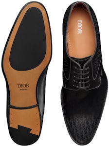 DIOR迪奧 Dior Timeless 皮革 漸變Oblique印花 德比鞋 黑色 Purchase DIOR迪奧 Dior Timeless 皮革 漸變Oblique印花 德比鞋 黑色